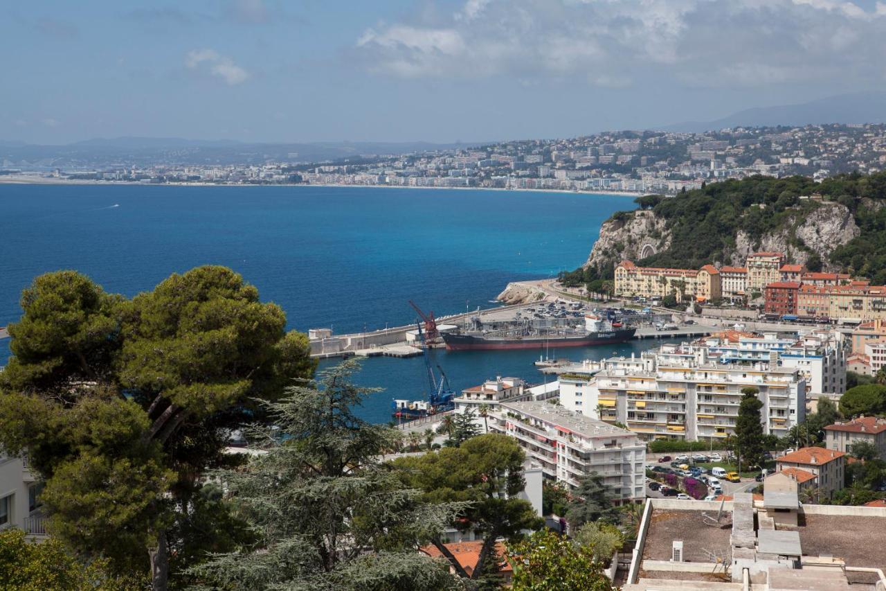 Mont Boron Magnificent View-3 Rooms - Wifi - A.C Niza Exterior foto