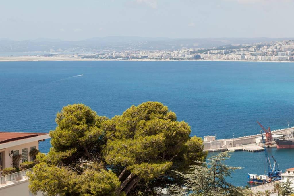 Mont Boron Magnificent View-3 Rooms - Wifi - A.C Niza Exterior foto